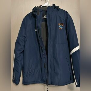 Adidas Climaproof Tennessee Lady Vols Hooded Parka Jacket Men’s Small Navy